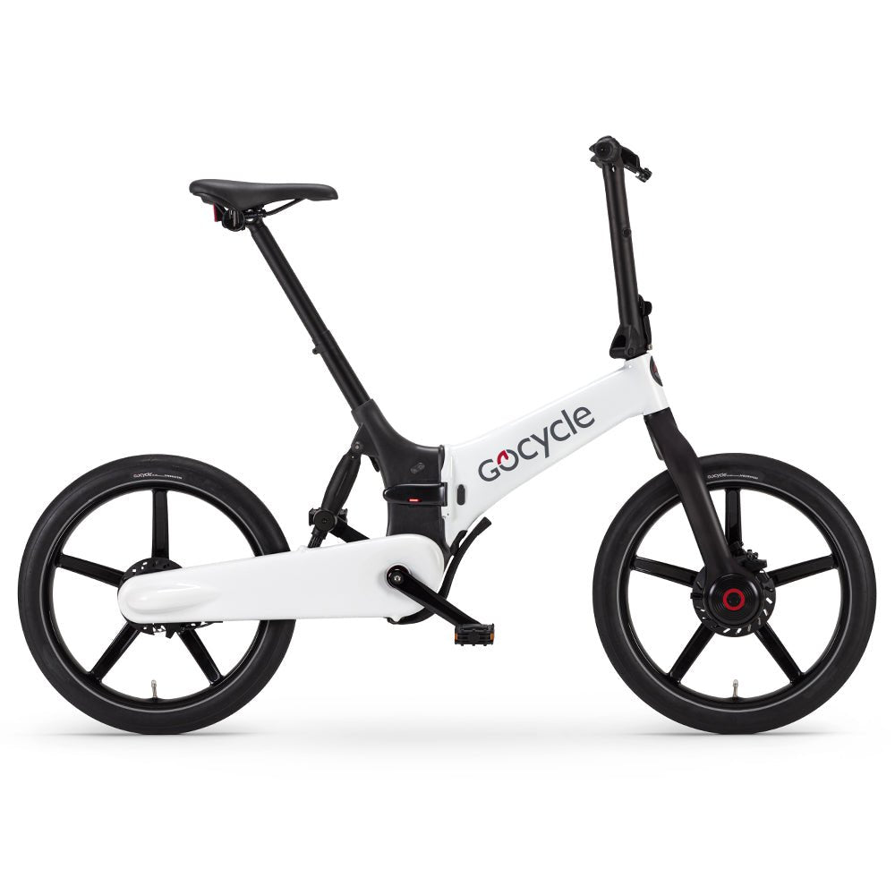 Go Cycle G4 - White (side view) - Sevenoaks Electric Bikes