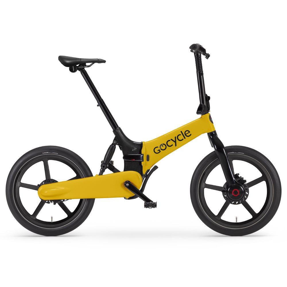 GoCycle G4i+ - Yellow - Sevenoaks Electric Bikes