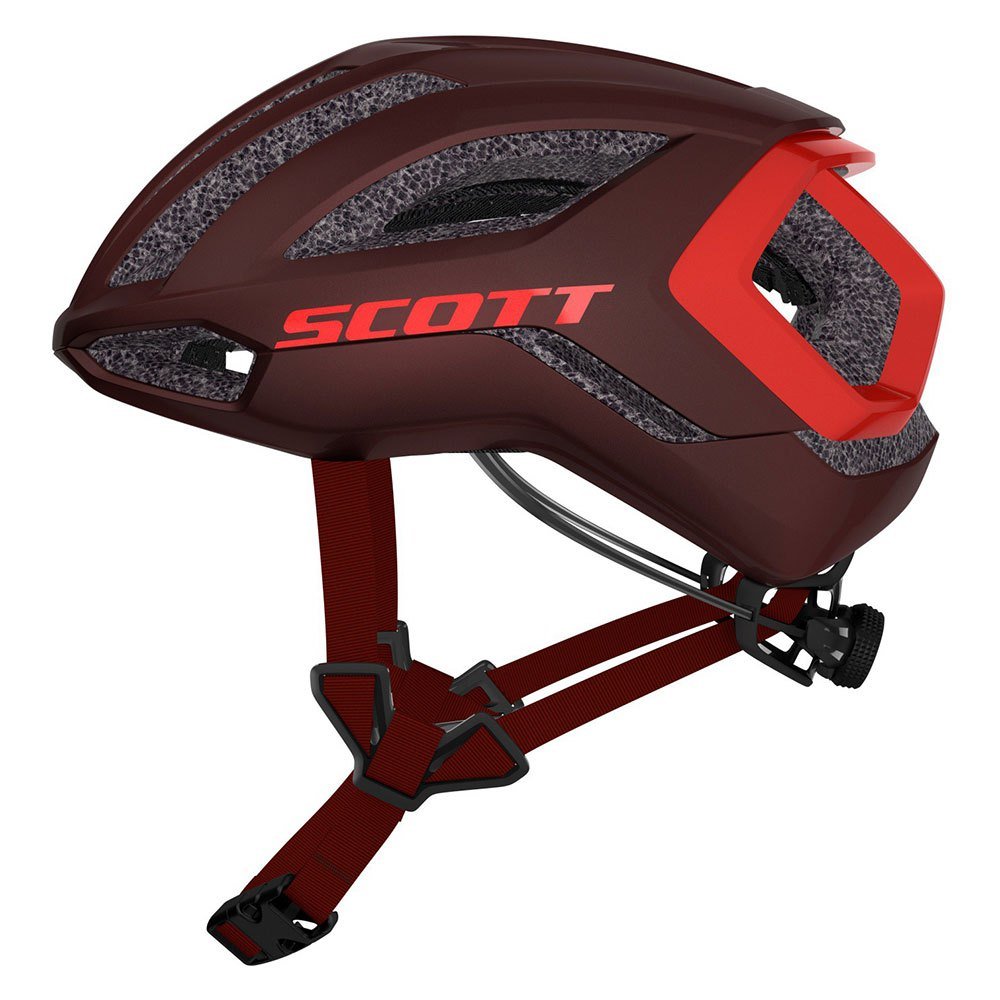 Scott Centric Plus - Sparkling Red (side view) - Sevenoaks Electric Bikes